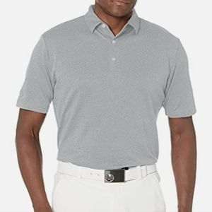 Callaway Heathered Jacquard Golf Polo